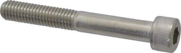 Value Collection - M8x1.25 Metric Coarse Hex Socket Drive, Socket Cap Screw - Grade 316 & Austenitic A4 Stainless Steel, Uncoated, Partially Threaded, 60mm Length Under Head - All Tool & Supply