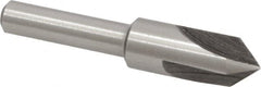 Interstate - 3/8" Head Diam, 1/4" Shank Diam, 3 Flute 82° High Speed Steel Countersink - All Tool & Supply