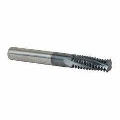 Scientific Cutting Tools - M20x2.50 Metric Coarse, 0.47" Cutting Diam, 4 Flute, Solid Carbide Helical Flute Thread Mill - Internal Thread, 1.318" LOC, 3.93" OAL - All Tool & Supply