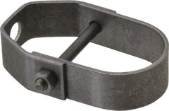 Empire - 1-1/4" Pipe, 3/8" Rod, Carbon Steel Adjustable Clevis Hanger - Black - All Tool & Supply