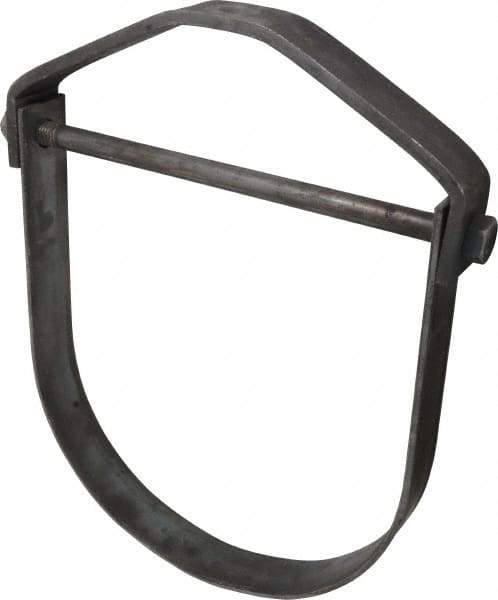 Empire - 12" Pipe, 7/8" Rod, Carbon Steel Adjustable Clevis Hanger - Black - All Tool & Supply