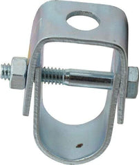 Empire - 1/2" Pipe, 3/8" Rod, Carbon Steel Adjustable Clevis Hanger - Electro Galvanized - All Tool & Supply