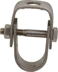 Empire - 1/2" Pipe, 3/8" Rod, Grade 304 Stainless Steel Adjustable Clevis Hanger - All Tool & Supply