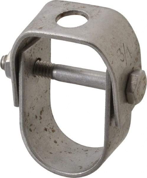 Empire - 3/4" Pipe, 3/8" Rod, Grade 304 Stainless Steel Adjustable Clevis Hanger - All Tool & Supply