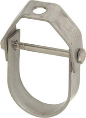 Empire - 1-1/2" Pipe, 3/8" Rod, Grade 304 Stainless Steel Adjustable Clevis Hanger - All Tool & Supply