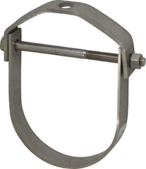 Empire - 5" Pipe, 5/8" Rod, Grade 304 Stainless Steel Adjustable Clevis Hanger - All Tool & Supply