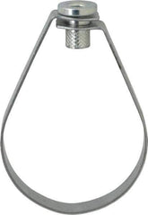 Empire - 3" Pipe, 1/2" Rod, Carbon Steel Emlok Swivel Ring Hanger - Pre-Galvanized, 600 Lb Capacity - All Tool & Supply