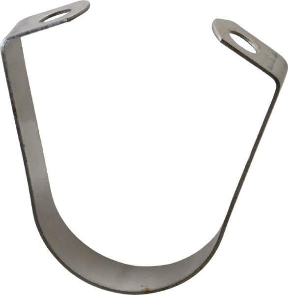 Empire - 1-1/2" Pipe, 3/8" Rod, Grade 304 Stainless Steel Adjustable Band Hanger - All Tool & Supply