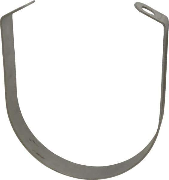 Empire - 6" Pipe, 1/2" Rod, Grade 304 Stainless Steel Adjustable Band Hanger - All Tool & Supply