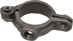 Empire - 3/4" Pipe, 3/8" Rod, Malleable Iron Split Ring Hanger - Black, 180 Lb Capacity - All Tool & Supply