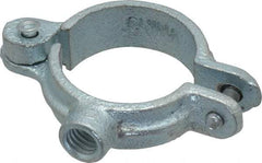 Empire - 1" Pipe, 3/8" Rod, Malleable Iron Split Ring Hanger - Electro Galvanized, 180 Lb Capacity - All Tool & Supply