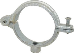 Empire - 2-1/2" Pipe, 1/2" Rod, Malleable Iron Split Ring Hanger - Electro Galvanized, 300 Lb Capacity - All Tool & Supply