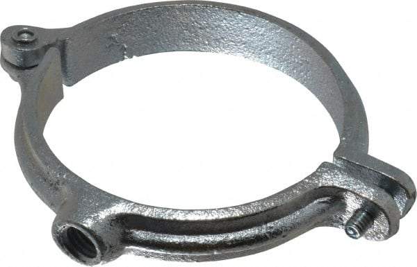 Empire - 3" Pipe, 1/2" Rod, Malleable Iron Split Ring Hanger - Electro Galvanized, 300 Lb Capacity - All Tool & Supply