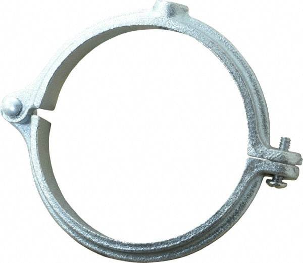 Empire - 4" Pipe, 1/2" Rod, Malleable Iron Split Ring Hanger - Electro Galvanized - All Tool & Supply