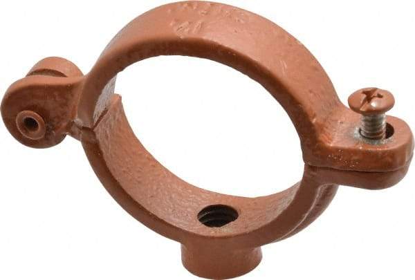 Empire - 1-1/2" Pipe, 3/8" Rod, Malleable Iron Split Ring Hanger - Epoxy Coated - All Tool & Supply