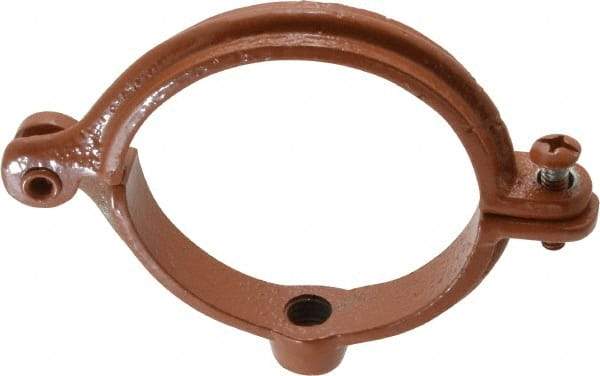 Empire - 3" Pipe, 1/2" Rod, Malleable Iron Split Ring Hanger - Epoxy Coated - All Tool & Supply