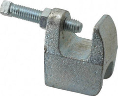 Empire - 3/4" Max Flange Thickness, 5/8" Rod Top Beam Clamp - 550 Lb Capacity, Ductile Iron - All Tool & Supply