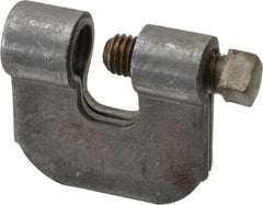 Empire - 3/4" Max Flange Thickness, 5/8" Rod C-Clamp with Locknut - 550 Lb Capacity, Carbon Steel - All Tool & Supply