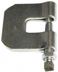 Empire - 3/4" Max Flange Thickness, 3/4" Rod C-Clamp with Locknut - 630 Lb Capacity, Carbon Steel - All Tool & Supply