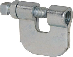 Empire - 3/4" Max Flange Thickness, 5/8" Rod C-Clamp with Locknut - 550 Lb Capacity, Carbon Steel - All Tool & Supply