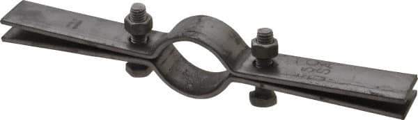 Empire - 1-1/4" Pipe, Riser Clamp - Black, 250 Lb Capacity, Carbon Steel - All Tool & Supply