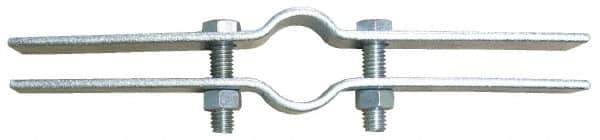 Empire - 2-1/2" Pipe, Electro Galvanized Riser Clamp - 400 Lb Capacity, Carbon Steel - All Tool & Supply