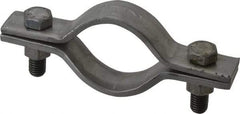 Empire - 2" Pipe, Standard Pipe Clamp - Black, 1,040 Lb Capacity, Carbon Steel - All Tool & Supply