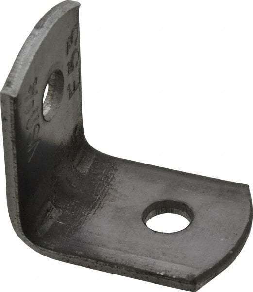 Empire - 3/8" Rod Angle Bracket - 300 Lb Capacity, Carbon Steel - All Tool & Supply