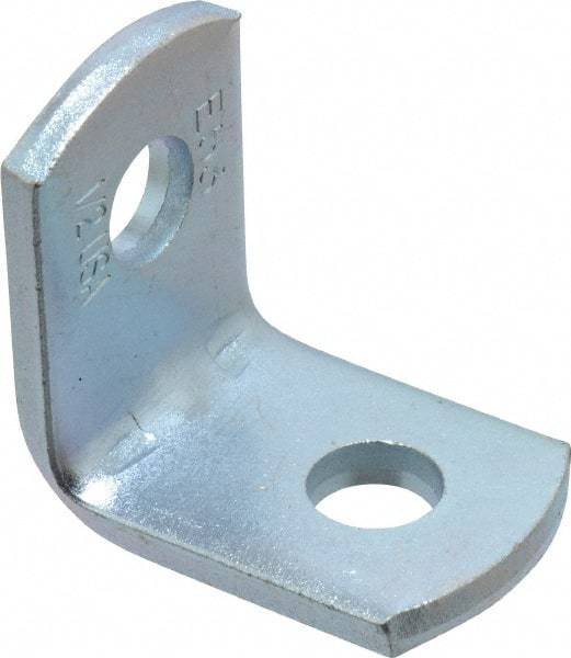 Empire - 1/2" Rod Angle Bracket - 560 Lb Capacity, Carbon Steel - All Tool & Supply