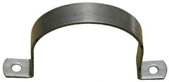 Empire - 1/4 Pipe, Grade 304 Stainless Steel, Pipe, Conduit or Tube Strap - 2 Mounting Holes - All Tool & Supply