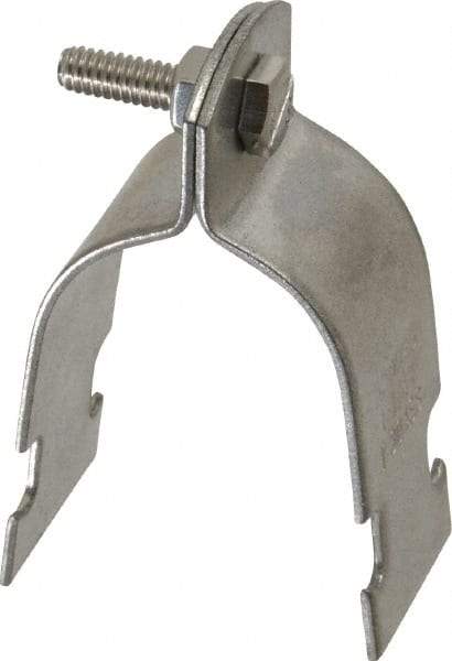 Empire - 1-1/4" Pipe, Grade 304," Pipe Clamp - All Tool & Supply