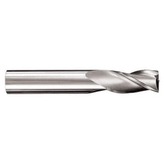 SGS - 18mm, 38mm LOC, 18mm Shank Diam, 100mm OAL, 3 Flute, Solid Carbide Square End Mill - Single End, TiCN Finish, Spiral Flute, 30° Helix, Centercutting, Right Hand Cut, Right Hand Flute, Series 5M - All Tool & Supply