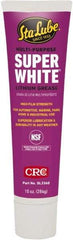 CRC - 10 oz Tube Lithium-12 Gel Paste Grease - White, Nonflammable, 300°F Max Temp, NLGIG 2, - All Tool & Supply