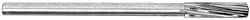 Hertel - 7/32" Solid Carbide 4 Flute Chucking Reamer - Spiral Flute, Straight Shank, 1" Flute Length, 3" OAL - All Tool & Supply