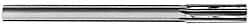 Hertel - 0.491" Solid Carbide 6 Flute Chucking Reamer - Straight Flute, 0.491" Straight Shank, 1-1/2" Flute Length, 4" OAL - All Tool & Supply