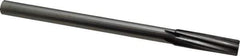 Made in USA - 5/8" Carbide-Tipped 6 Flute Chucking Reamer - Spiral Flute, 9/16" Straight Shank, 2-1/4" Flute Length, 9" OAL - All Tool & Supply