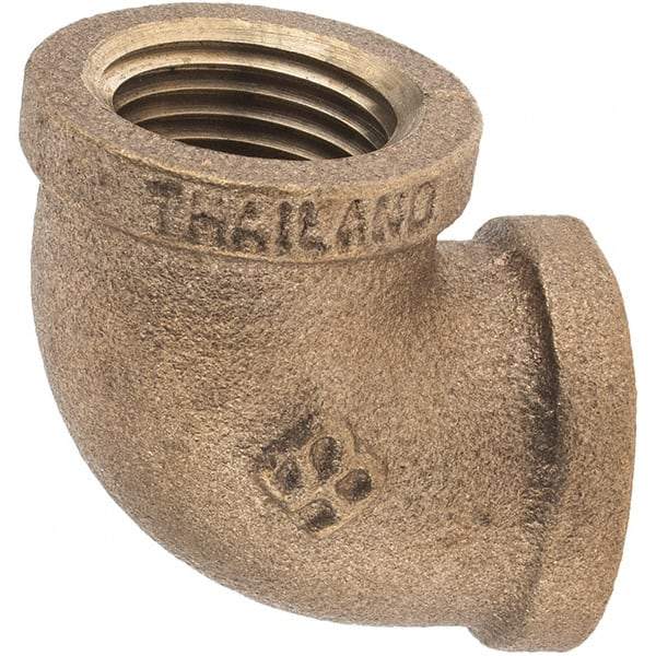 Merit Brass - Class 125, 1/2" Internal Pipe, Brass 90° Street Elbow - FNPT x FNPT - All Tool & Supply