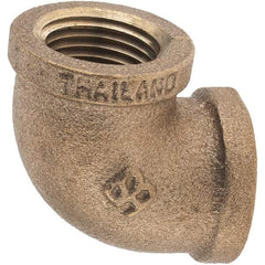 Merit Brass - Class 125, 1/2" Internal Pipe, Brass 90° Street Elbow - FNPT x FNPT - All Tool & Supply