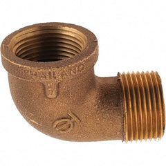 Merit Brass - Class 125, 1" Internal Pipe, Brass 90° Street Elbow - FNPT x MNPT - All Tool & Supply