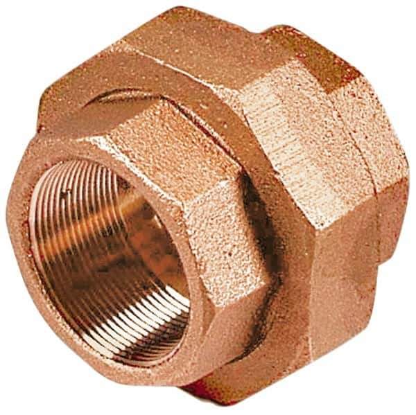 Merit Brass - Class 125, 1" Internal Pipe, Lead Free Brass Union - FNPT x FNPT - All Tool & Supply