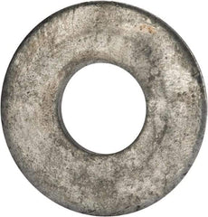 Value Collection - 7/8" Screw, Grade 2 Steel USS Flat Washer - 0.931" ID x 2.28" OD, 0.192" Thick, Galvanized Finish - All Tool & Supply