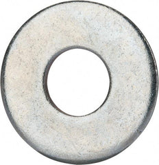 Value Collection - 3/4" Screw, Grade 2 Steel USS Flat Washer - 0.805" ID x 2.03" OD, 0.177" Thick, Zinc-Plated Finish - All Tool & Supply