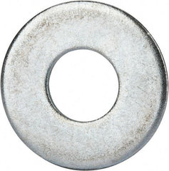 Value Collection - 7/8" Screw, Grade 2 Steel USS Flat Washer - 0.931" ID x 2.28" OD, 0.192" Thick, Zinc-Plated Finish - All Tool & Supply