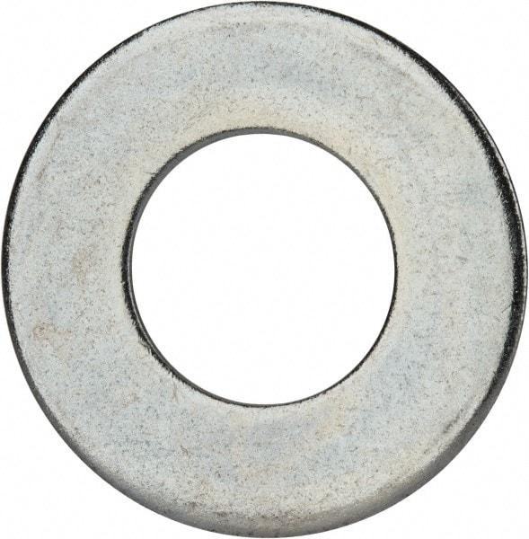 Value Collection - 2-1/4" Screw, Grade 2 Steel USS Flat Washer - 2.365" ID x 4.795" OD, 0.248" Thick, Zinc-Plated Finish - All Tool & Supply