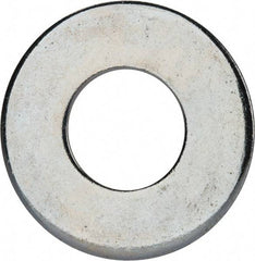 Value Collection - 1-1/4" Screw, Grade 2 Steel USS Flat Washer - 1.368" ID x 3.03" OD, 0.192" Thick, Zinc-Plated Finish - All Tool & Supply