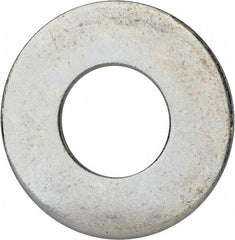 Value Collection - 1-3/8" Screw, Grade 2 Steel USS Flat Washer - 1.49" ID x 3.295" OD, 0.213" Thick, Zinc-Plated Finish - All Tool & Supply