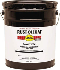 Rust-Oleum - 5 Gal Red Alkyd Primer - 305 to 615 Sq Ft Coverage, 450 gL Content, Direct to Metal, Quick Drying, Interior/Exterior - All Tool & Supply