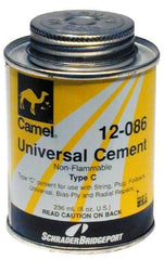 Schrader/Plews - 1/2 Pt. Cement - For Tire Repair - All Tool & Supply