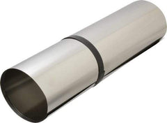 Made in USA - 1 Piece, 50 Inch Long x 12 Inch Wide x 0.002 Inch Thick, Roll Shim Stock - Stainless Steel - All Tool & Supply