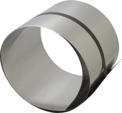 Made in USA - 1 Piece, 50 Inch Long x 6 Inch Wide x 0.02 Inch Thick, Roll Shim Stock - Stainless Steel - All Tool & Supply